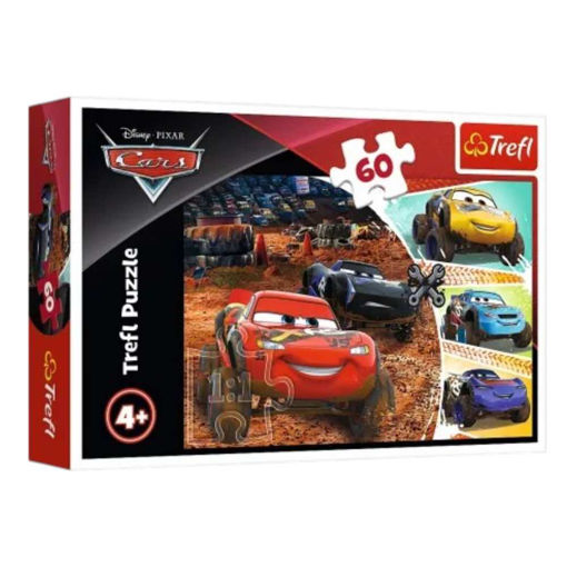 Picture of TREFL 60PCS LIGHTNING MCQUEEN